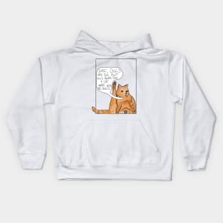 Cat Police Kids Hoodie